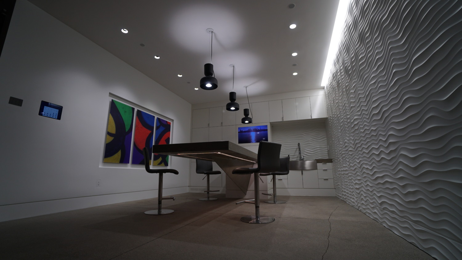 Vancouver Ketra Installation - featured in our Smart Home showroom.