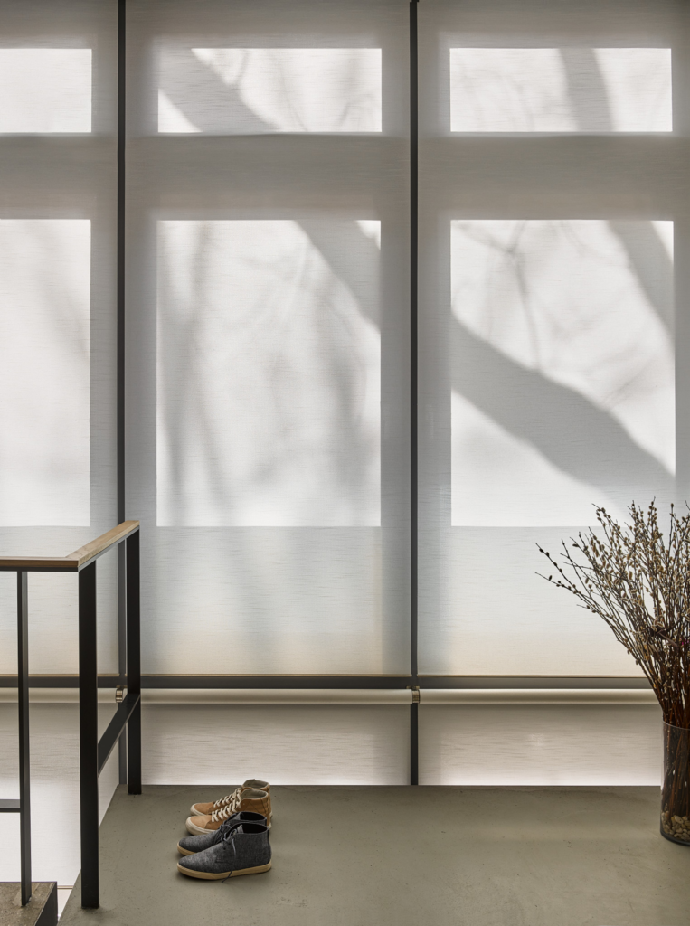 Lutron shades icon representing smart motorized shading solutions