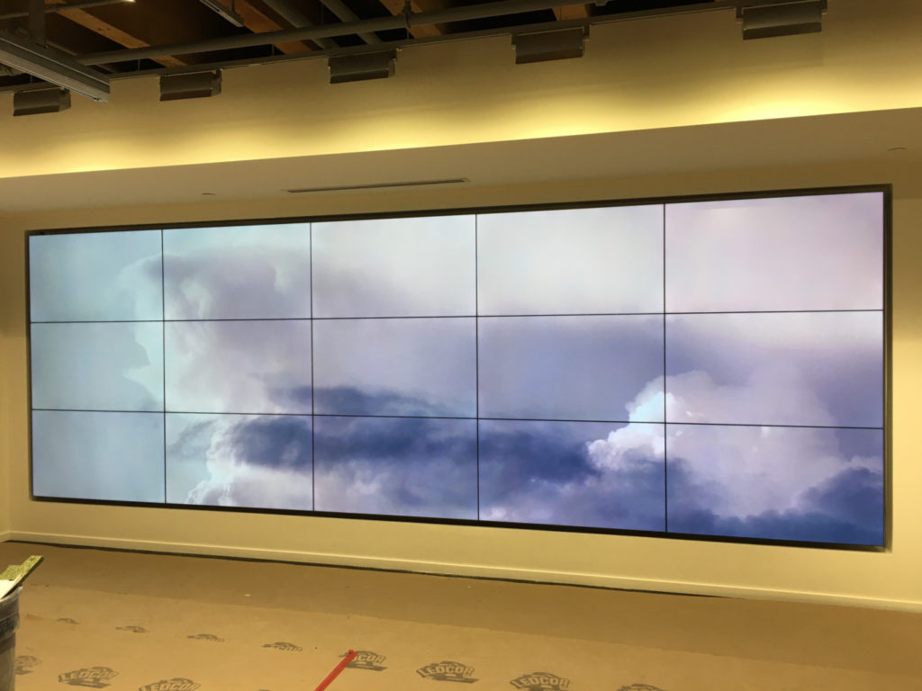 Commercial Planar Video Wall in Vancouver