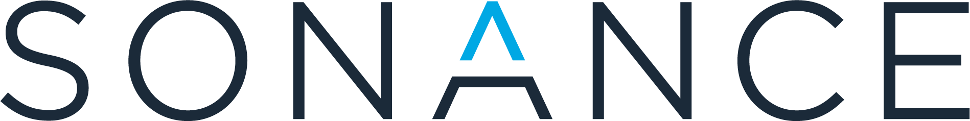 Sonance logo — Pure Image proudly collaborates with Sonance, known for high-quality architectural audio solutions that blend superior sound performance with elegant design for residential and commercial spaces