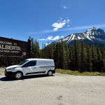 Pure Image Technology Van on the way to open a new home automation location for Pure Image in Calgary, AB